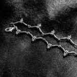 Colier vintage din argint cu pietre zirconiu - Medeea - CL210A17D - imagine 6