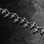 Colier vintage din argint cu pietre zirconiu - Medeea - CL210A17D - imagine 5