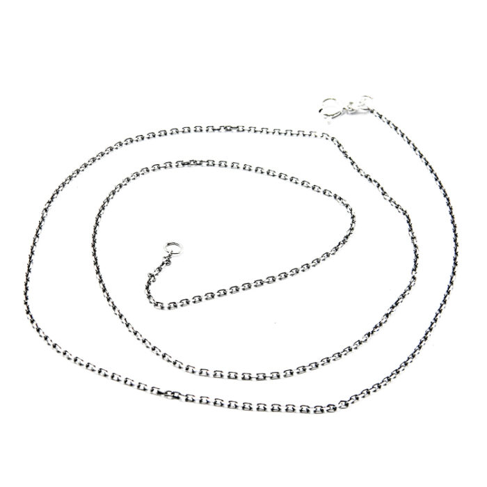 Colier unicat din argint cu piatra lunii - model vintage oriental - CL210F2G - imagine 6