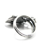 Inel handmade din argint cu perla Baroc - Unicat - Rossele - i145F138FX - imagine 6