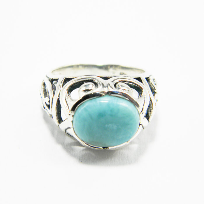 Inel din argint cu larimar - Cornelia - i300Y96F - imagine 4