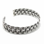 Bratara fixa din argint fara pietre - model grecesc - Maria - B200Y16EX