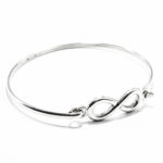 Bratara fixa din argint - stil fashion - Simbolul infinitului - B160Y-11