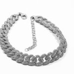 Bratara stil vintage din argint si pietre zirconiu - Lorelai - B195F2E