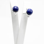 Cercei din argint cu lapis lazuli - stil fashion - Tania - K229Y61FX