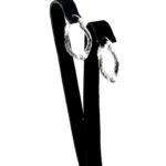 Cercei din argint fara pietre - stil fashion - Cecilia - K170A57C - imagine 4