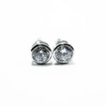 Cercei mici din argint cu pietre Swarovski - Emma - K165A91EX