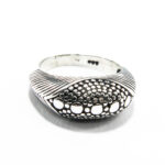 Inel din argint fara pietre - stil Art Deco - Iarina - i120Y54X