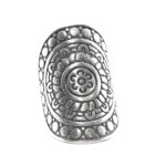 Inel din argint fara pietre - stil vintage - Indra - i140E79C