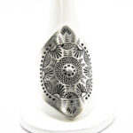 Inel reglabil din argint fara pietre - stil vintage - Ayana - i135E93E