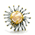 inel argint handmade vintage unicat