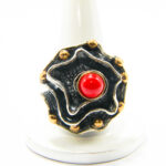 Inel vintage unicat din argint cu perla de Mallorca - Otilia - i135E53G