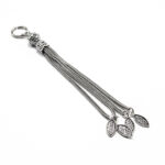 Pandantiv handmade din argint fara pietre - stil oriental - Latifa - P145AK33G