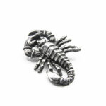 Pandantiv Scorpion din argint fara pietre - model vintage - P120E56G