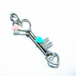 Pandantiv argint fashion - Cheia inimii - P090A-39