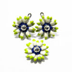 Set din argint 925 si email - Florina - Unicat - S170A12B