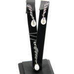 Set din argint cu perle si pietre zirconiu - Alice - S170A20DX