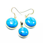 Set din argint cu turcoaz - stil vintage oriental - Olimpia - S150A2X