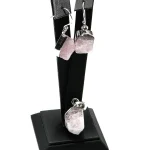 Set unicat din argint cu kunzit natural - S248Y11H - imagine 2