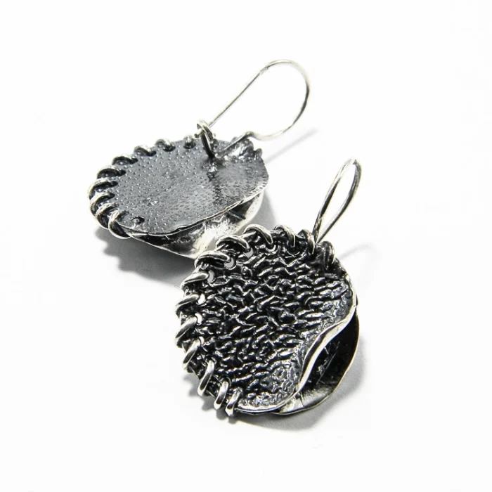 Set statement din argint antichizat - stil fashion - S245E2H - imagine 6