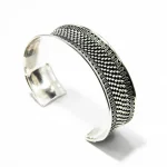 Bratara din argint 925 - unisex - model ArtDeco-Etno - 25.75 grame