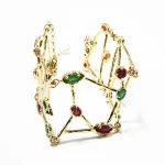 Bijutterii argint Art Deco - Brățară tip manșetă