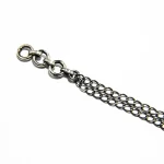 Bratara din argint cu rubin rosu de sinteza - stil vintage - B248Y3H - imagine 5