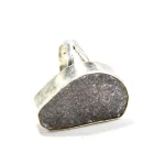 Inel statement din argint cu Cuarț Druzy natural - i248Y12H - imagine 5