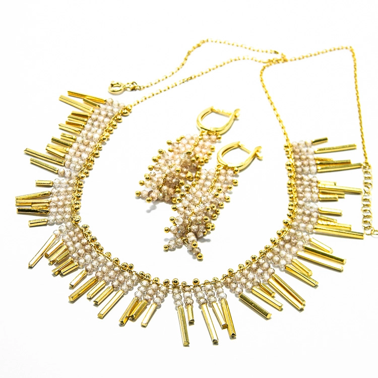 Cer unicat din argint aurit cu cuart alb