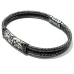 Bratara din argint fara pietre - stil vintage - unisex