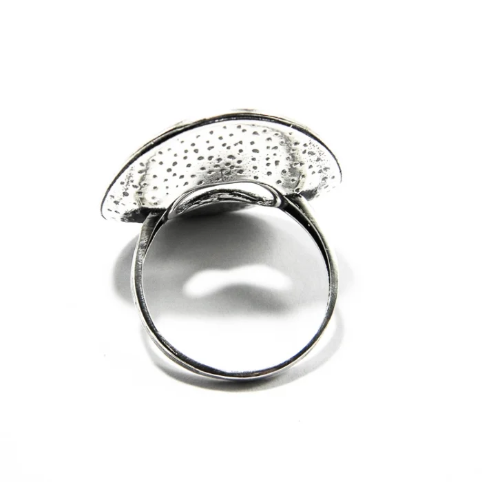 Inel din argint fara pietre - Design contenporan - i205K82H - imagine 5