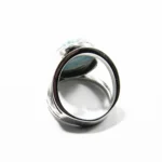 Inel statement din argint cu larimar oval - i248Y13H - imagine 5