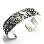 Bratara din argint cu fluturi si libelule - Bratara fixa