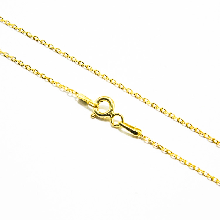 Lant de dama din argint aurit