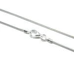 Lant argint 55 cm - model Sarpe