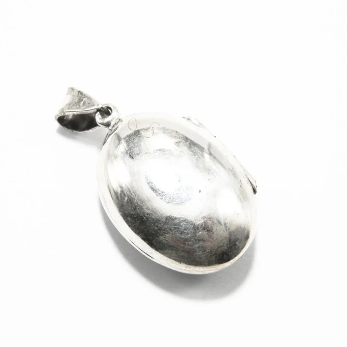 Pandantiv medalion din argint cu sidef Abalone - stil Art Deco - P260Y27H-2 - imagine 6