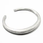 Bratara unicat din argint fara pietre, bratara fixa