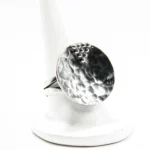 Inel statement din argint patinat - Handmade - Unicat - i245E1H