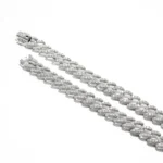 Colier statement din argint 925 cu zirconiu - design Luxury - CL240M12H - imagine 5