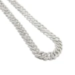 Colier statement din argint 925 cu zirconiu - design Luxury - CL240M12H - imagine 6