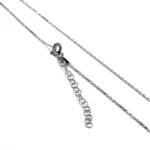 Lantisor din argint rodiat cu lungime ajustabila - 40-45 cm - L190K31H