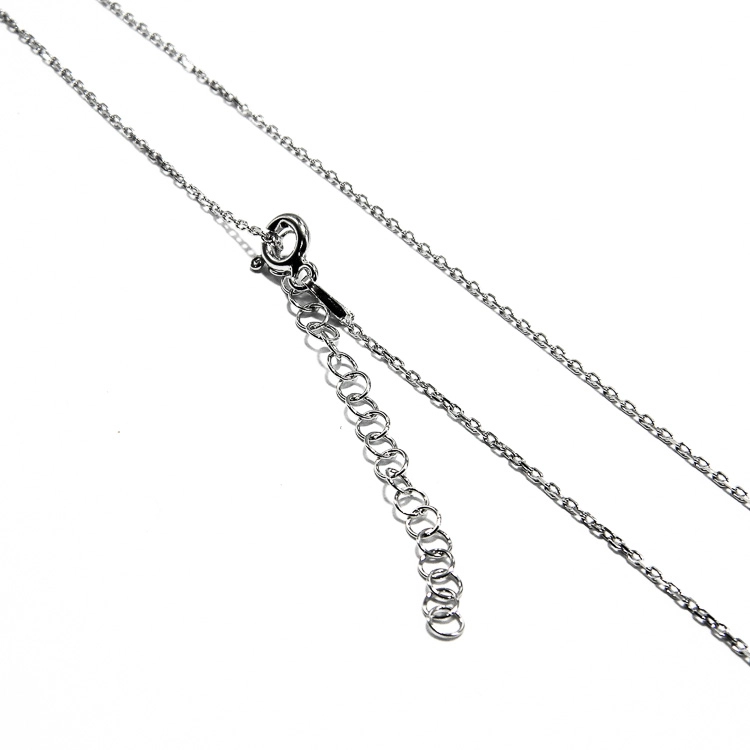 Lantisor din argint rodiat cu lungime ajustabila - 40-45 cm - L190K31H